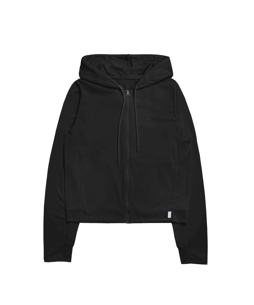 i:e Fluid Hoodie 01 / Black