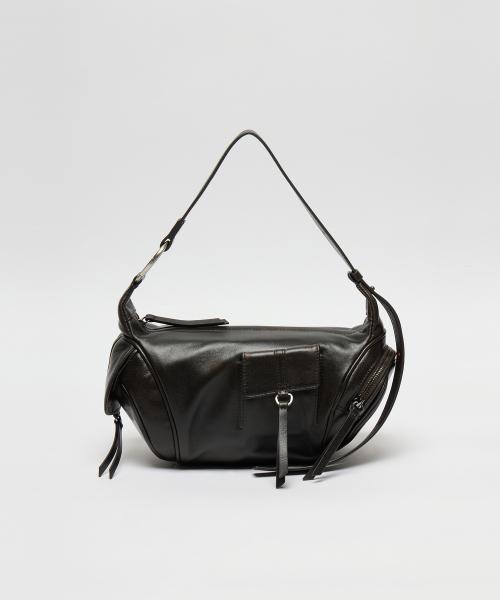 Rider barrel bag(Stone washed black)_OVBAX25034SWK