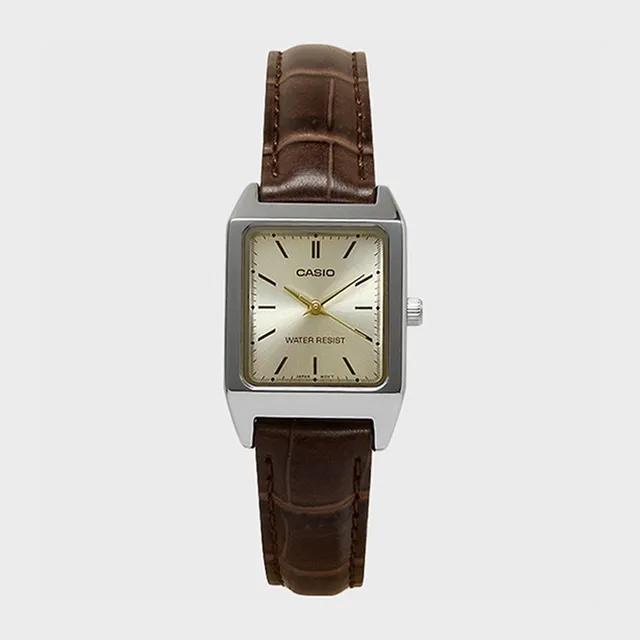 [당일출고] CASIO 카시오 LTP-V007L-9E 여성 가죽밴드 심플 손목시계