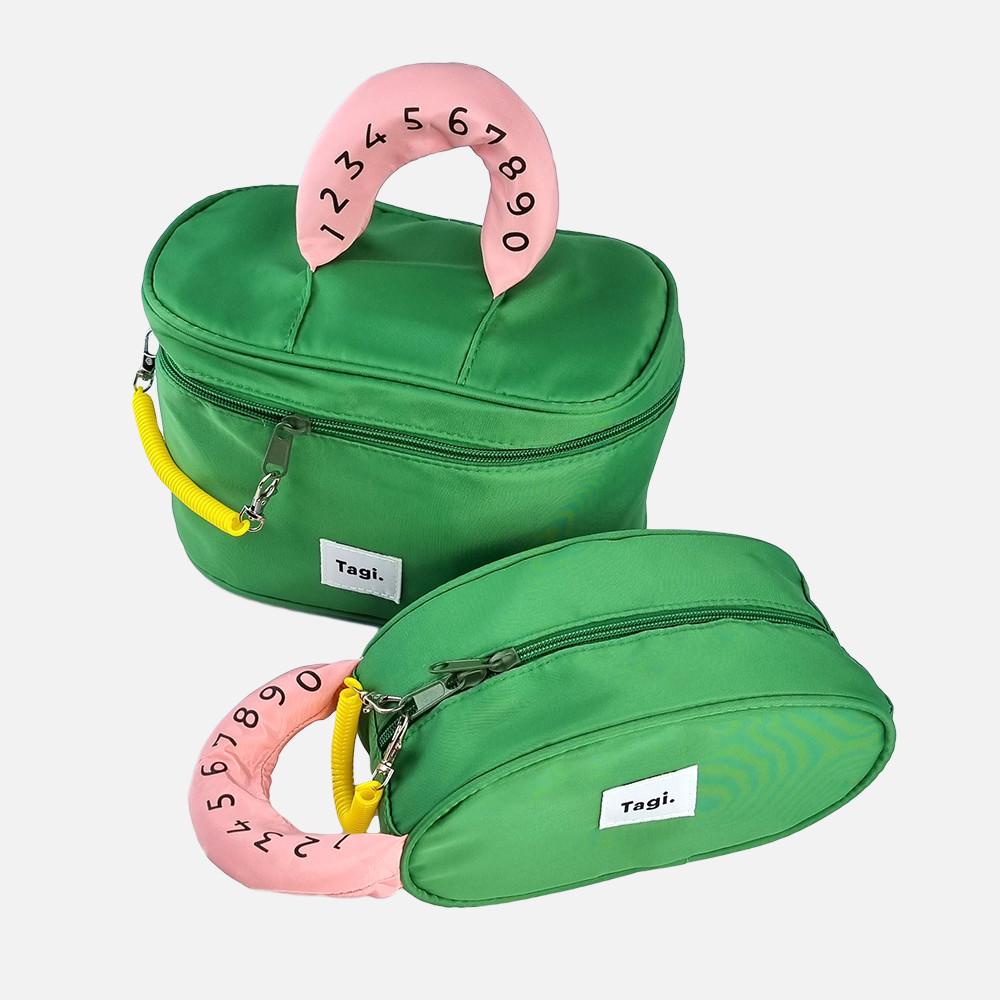 휴대용 메이크업 파우치 귀여운 다용도 여행용 화장품 수납 정리 가방 박스