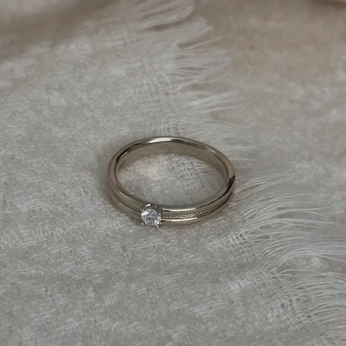 14k Lowell ring