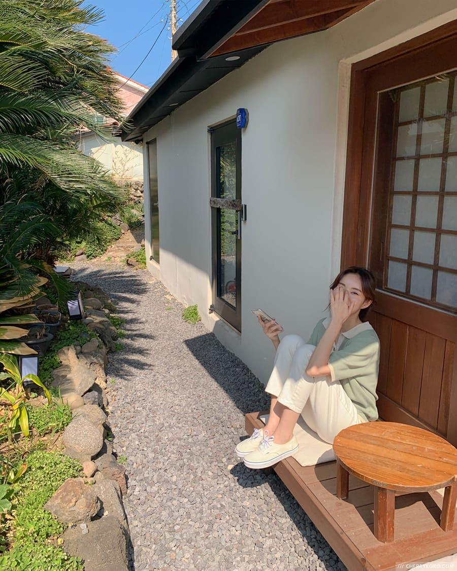 체리코코 [🌷누적판매5만장] 오프닝 배색 니트 / 반팔 / 브이넥 / 후기좋아요