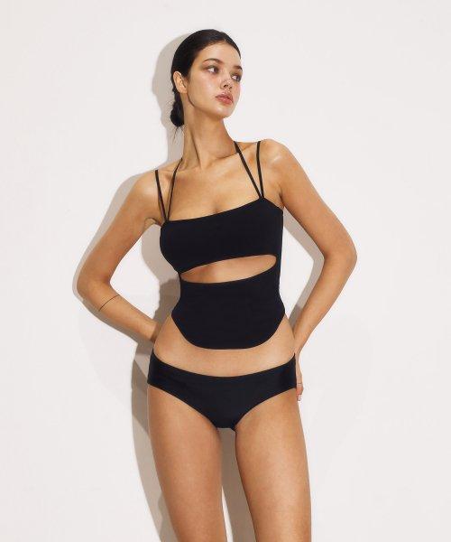 언더붑 하프탑 비키니 브라탑