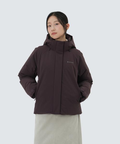 2L 티타닉 여성 후드 헤비 다운 자켓 (S25WWTDJ31) Kohl Burgundy