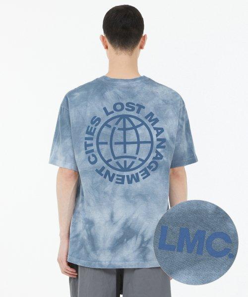 TIE DYE OG COMBO TEE sky blue