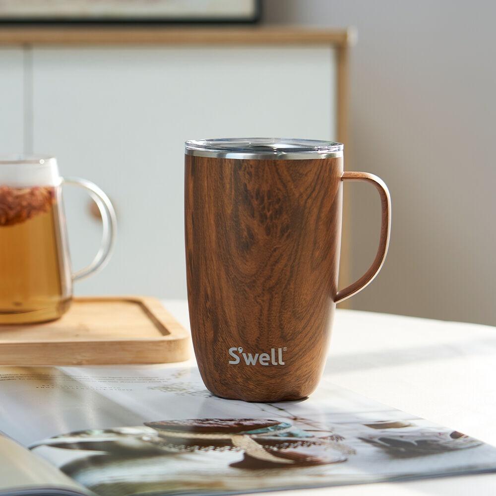 티크우드 머그컵 470ml (커스텀 각인)