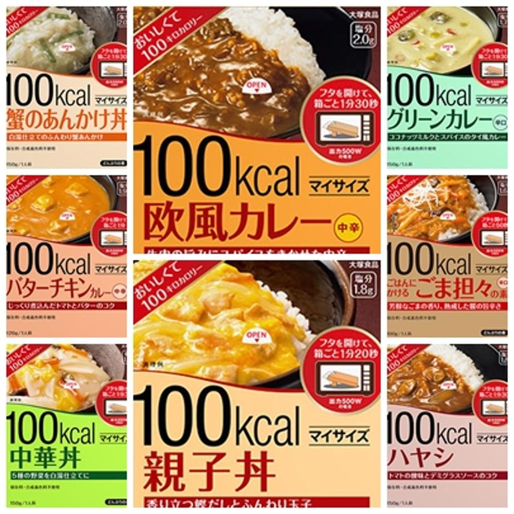 100kcal 인스턴트 간편식 시리즈 / 저칼로리 식단 / 날씬한 밥상