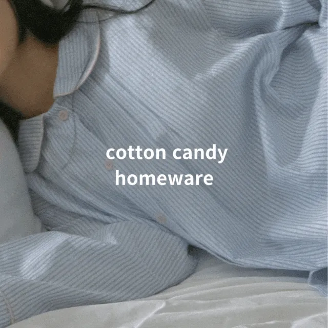 ☁️당일발송/주문폭주☁️폭닥폭닥 포근 귀여운 순면 솜사탕 홈웨어 데일리 파자마 잠옷 세트