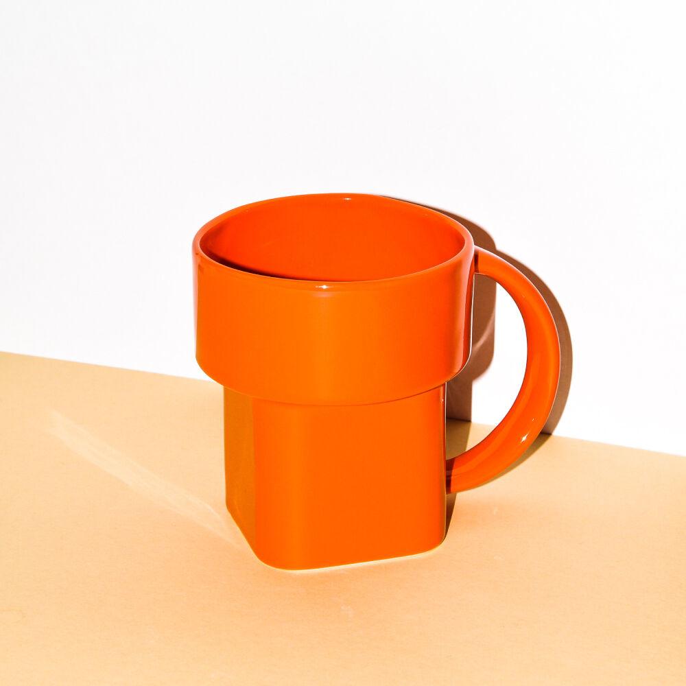 Stool Mug - Orange
