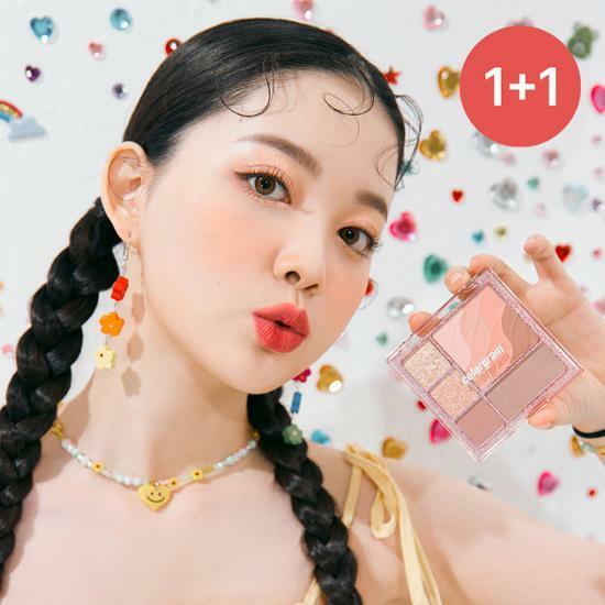 [1+1] 컬러그램 멀티 큐브 팔레트 4color
