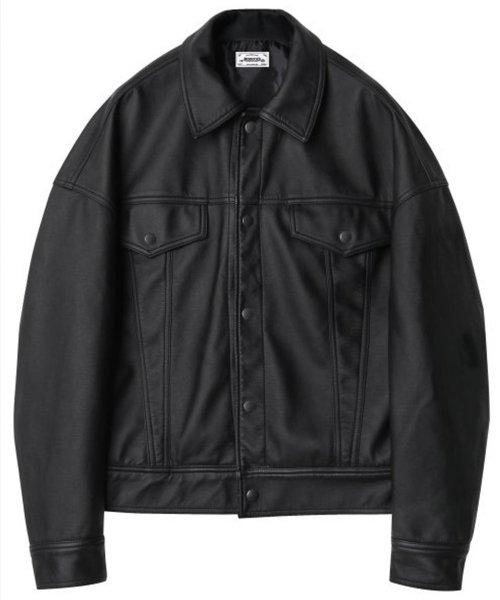 M#1205 leather over jacket