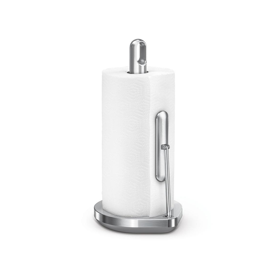 Tension Arm Paper Towel Holder - Brushed