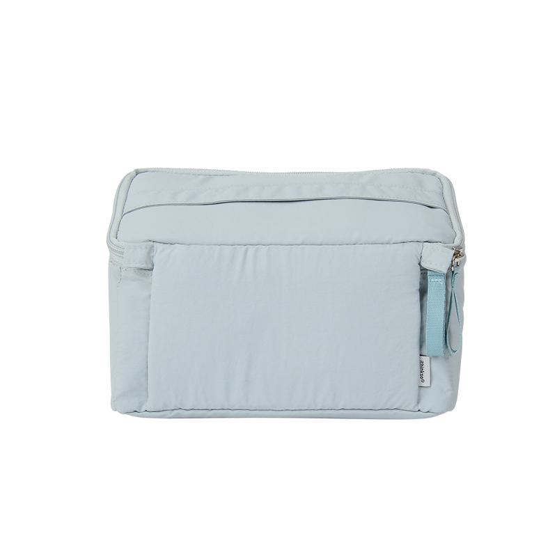JETSET MAKEUP POUCH (Sky Gray)