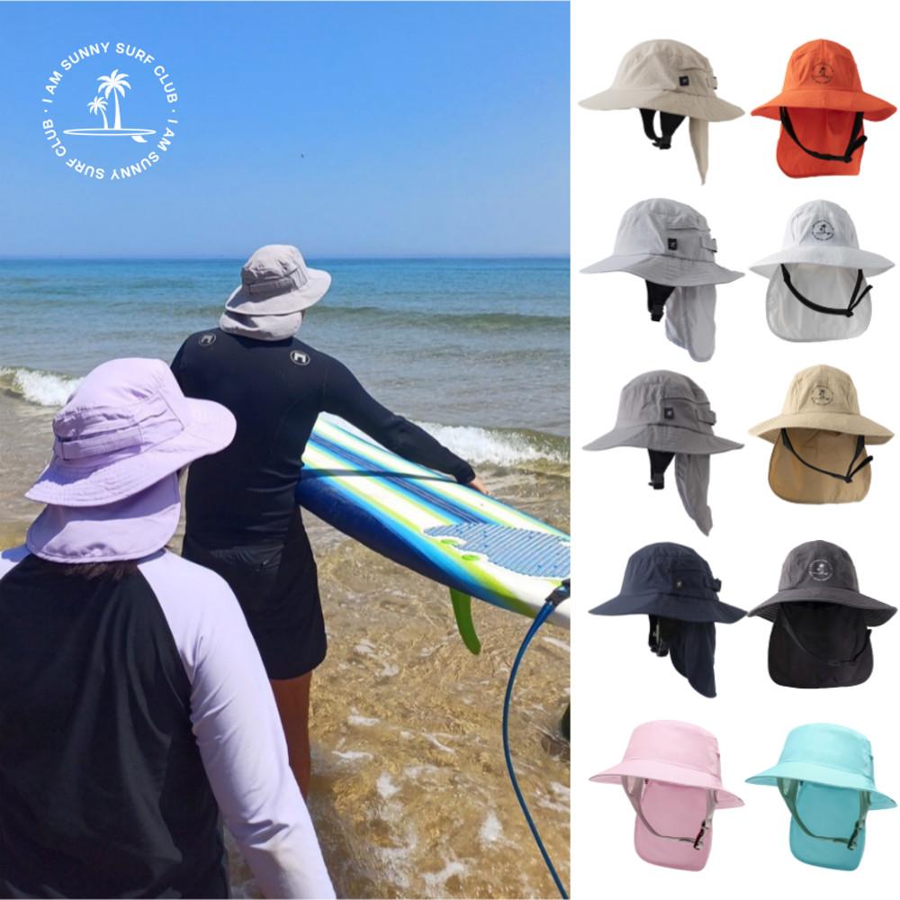 버킷햇 여름 서핑모자 빅사이즈 서프햇 챙넓은 비치 물놀이 워터파크 모자