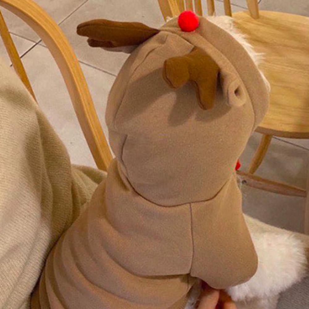 크리스마스 루돌프 사슴 후드티 코스튬 강아지후드 애견후드티 강아지크리스마스