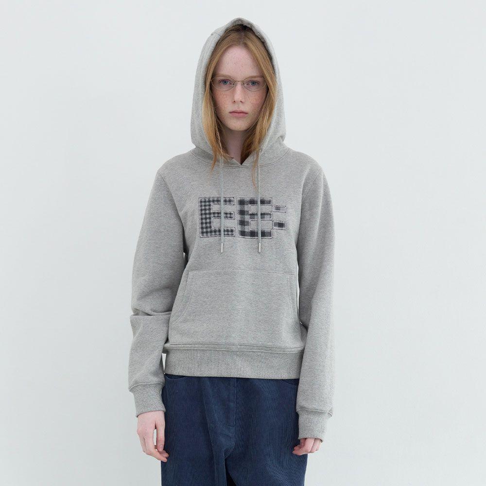 픽셀 로고 후디 (Grey)