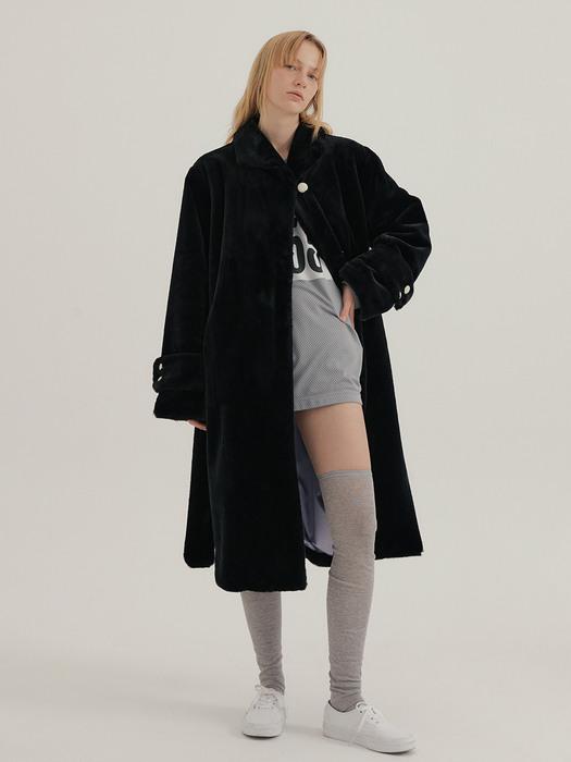 Vintage Fur Coat_black