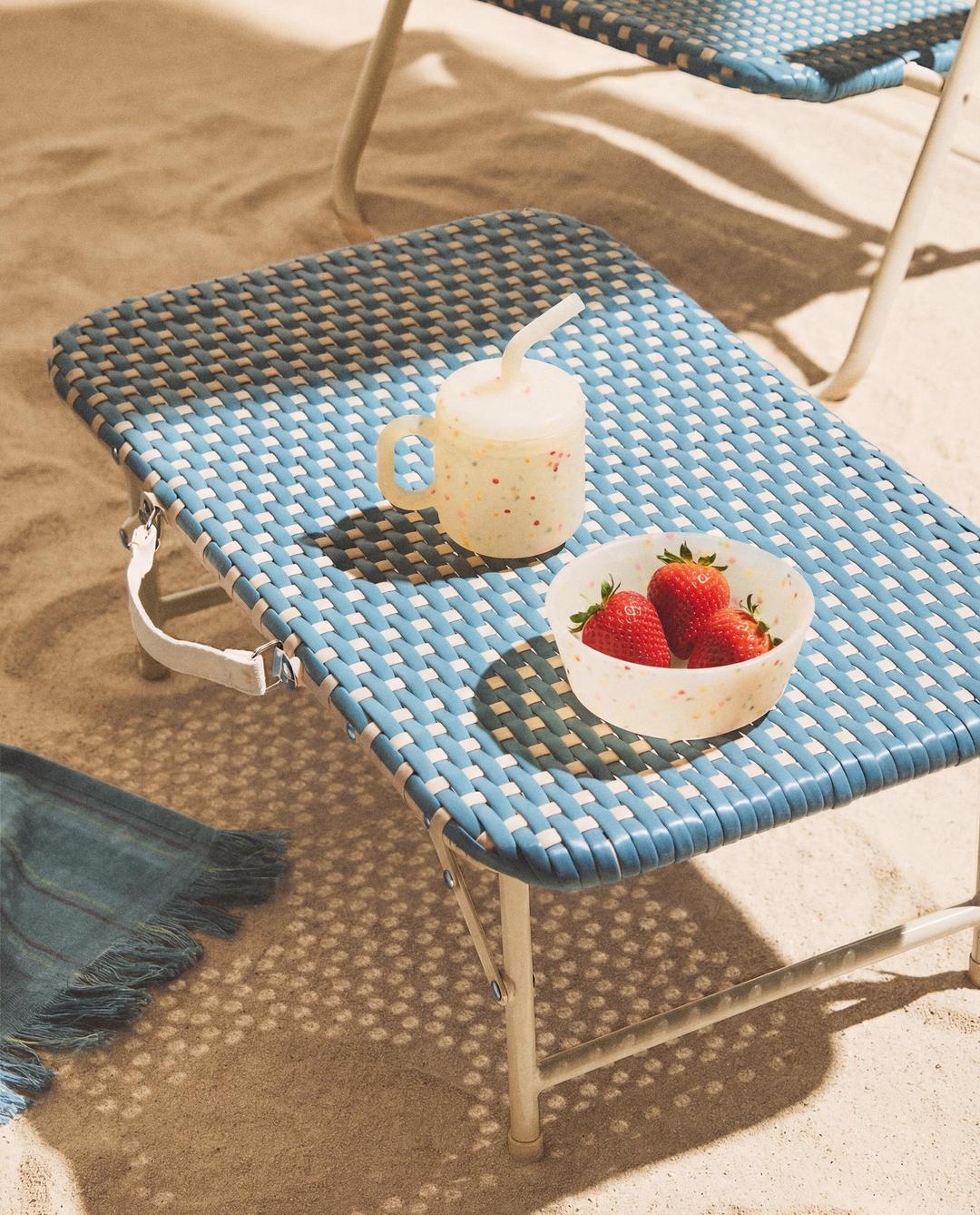 접이식 비치 쟁반