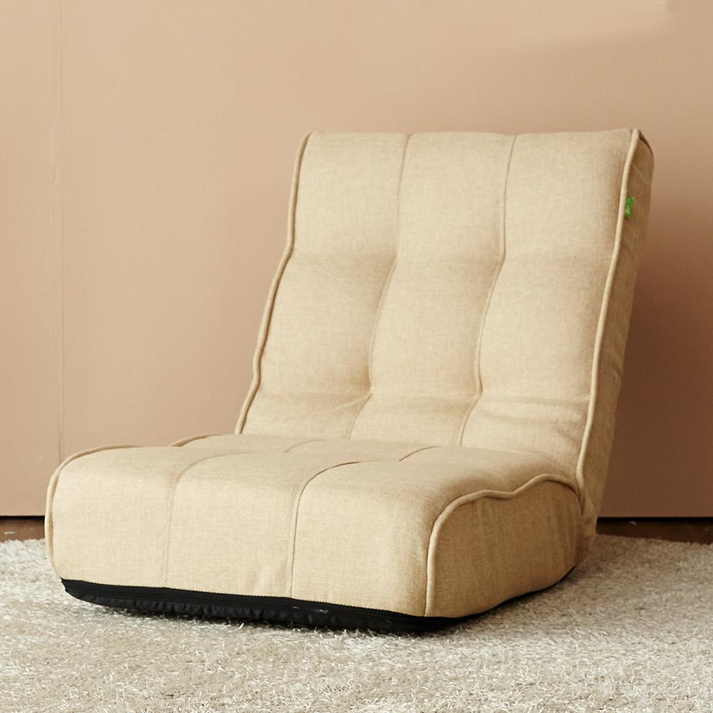 블루밍홈 마르코 안락 등받이 좌식의자 1인 쇼파