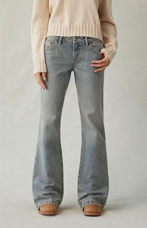 Pacsun Jade Low Rise Bootcut Jeans Light Blue
