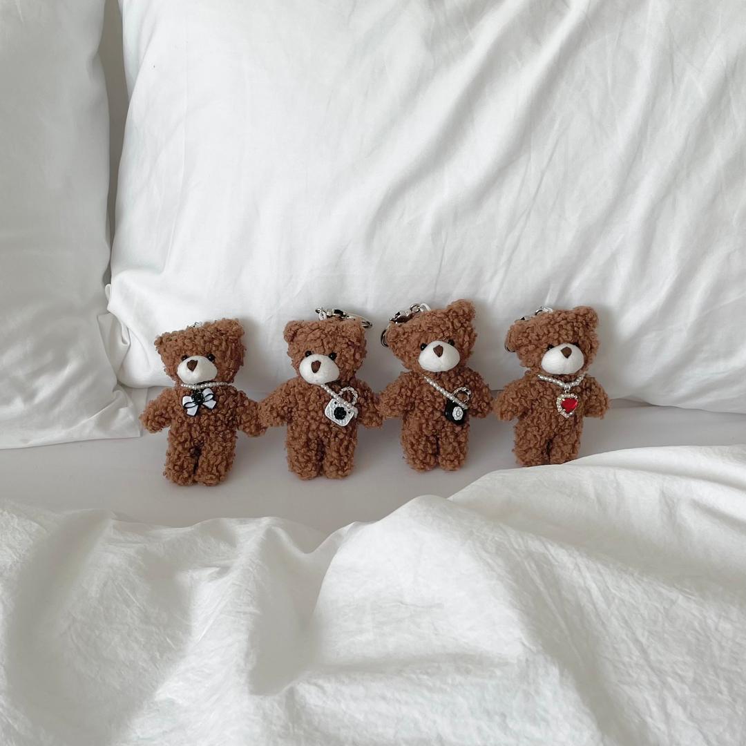 brown bear keyring [ 4 type ]