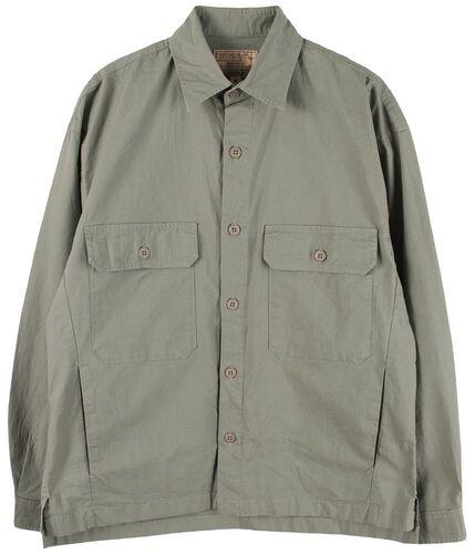 PURPLE&YELLOW 퍼플 앤 엘로우 코튼 폴리우레탄 셔츠 남 (M)