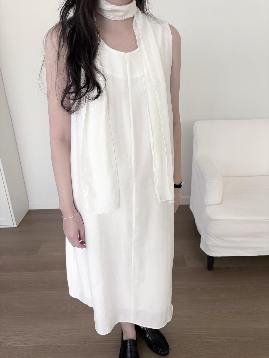 sunrise dress (+scarf set)  (2C)