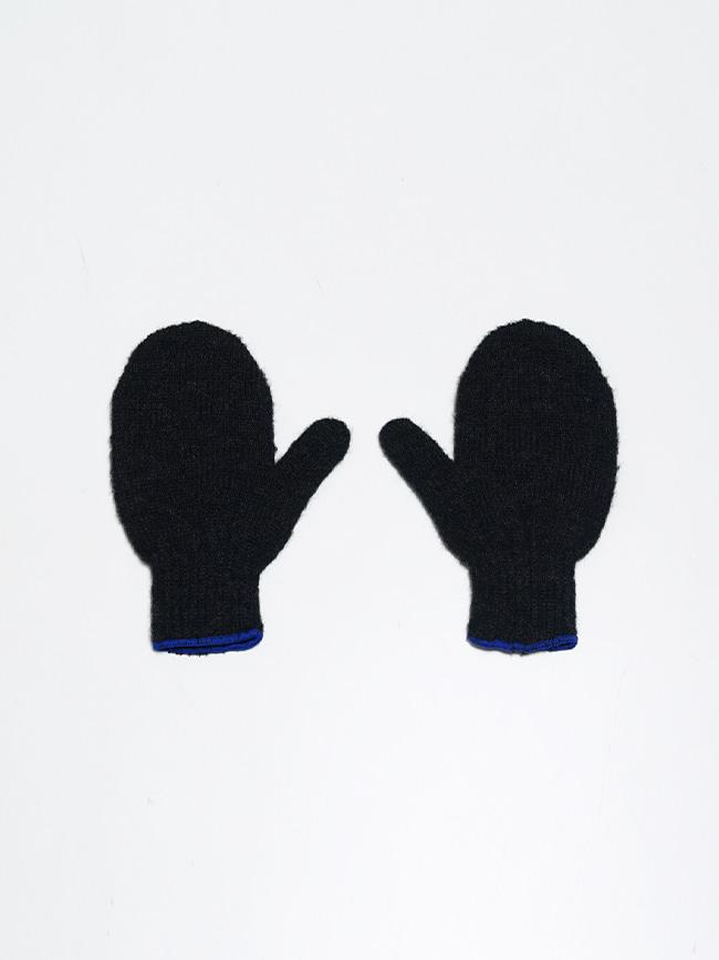 템베아_ MITTEN GUNTE [CHARCOAL/BLUE]