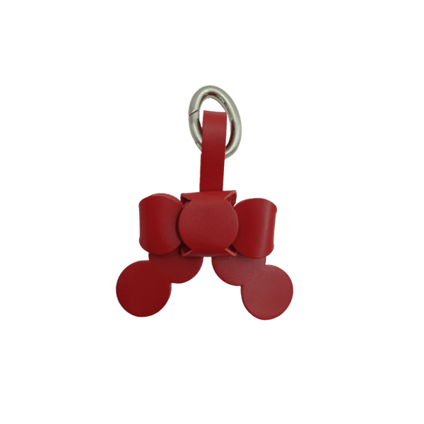 Petit Ribbon Keyring (Red)