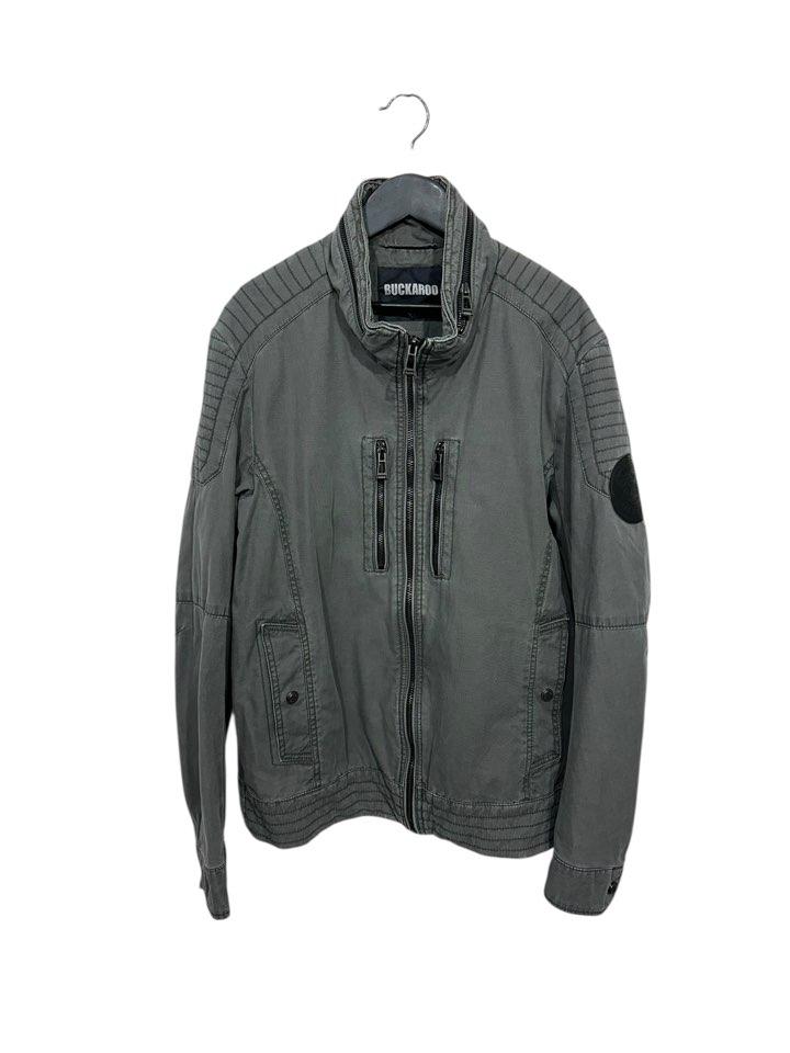 bukaroo zip up jacket gray -5