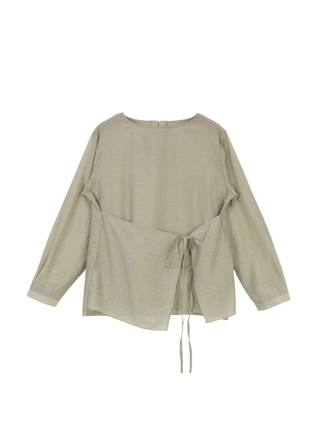 오드랩 블라우스