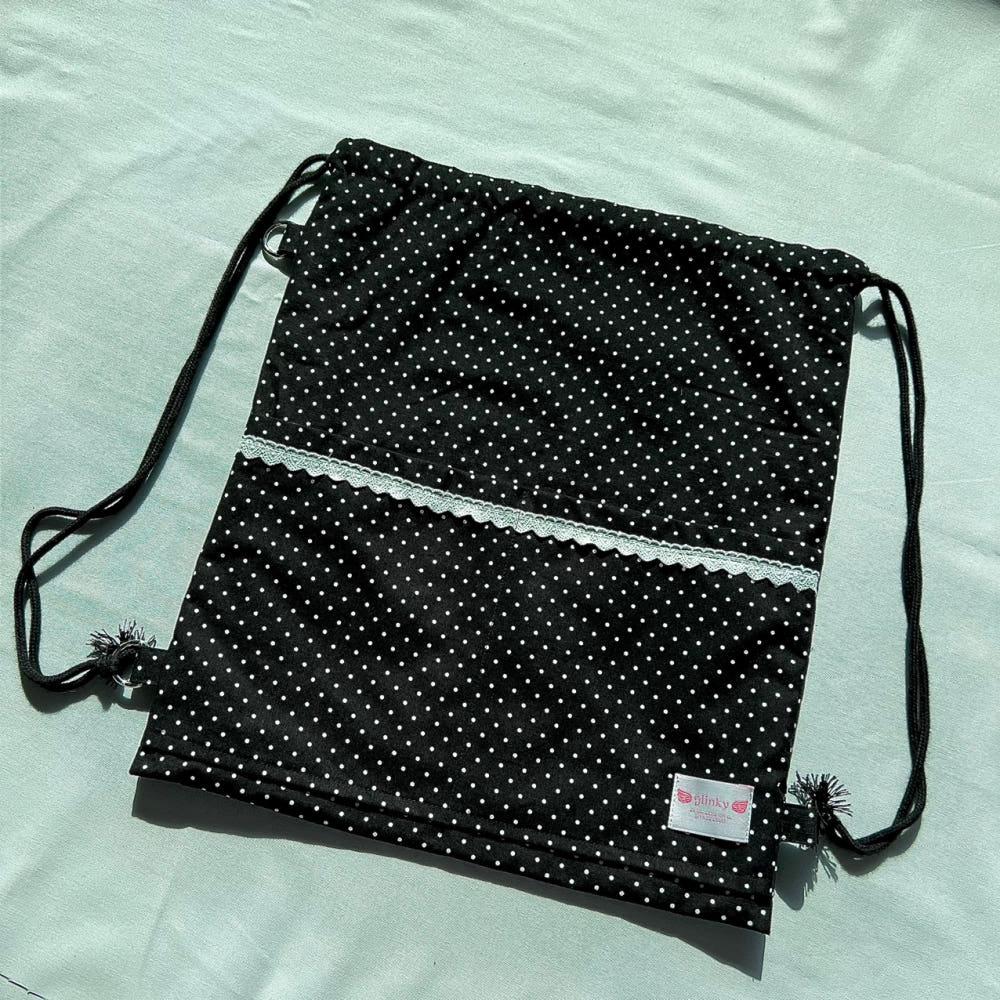 글린키 dot string bag 도트 스트링백 스트링백팩 짐색