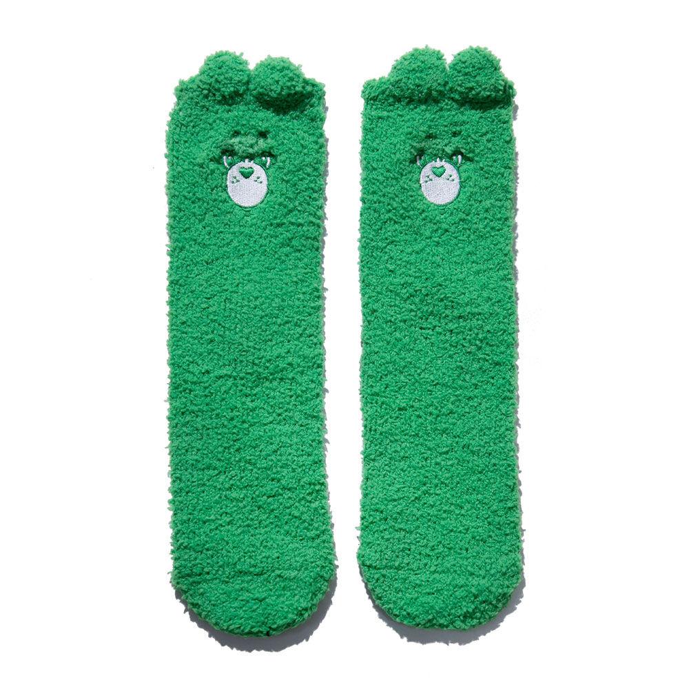케어베어 귀쫑긋 수면양말 그린