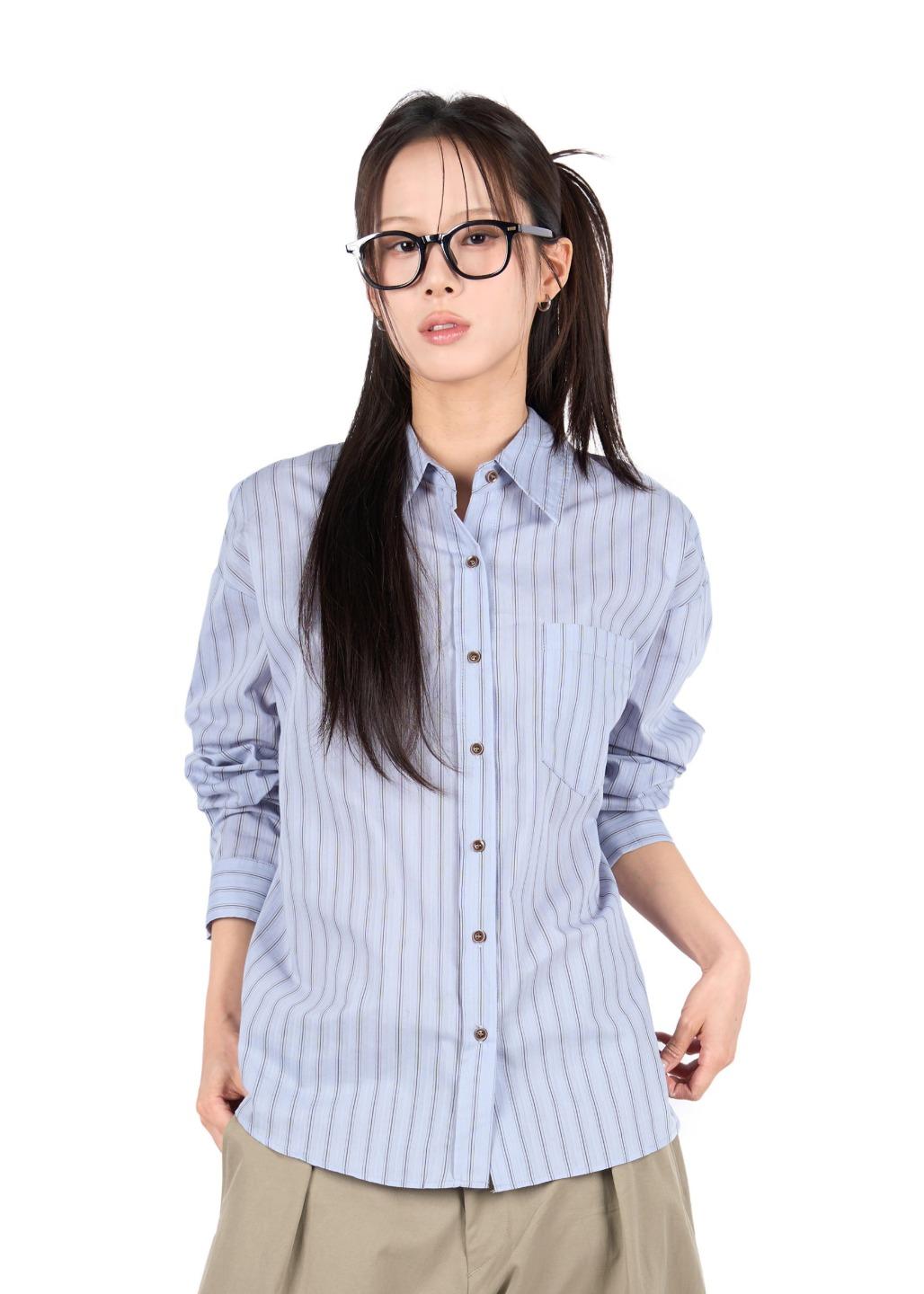 BEGINNING STRIPE SHIRT*IVORY 최대 한달 소요*