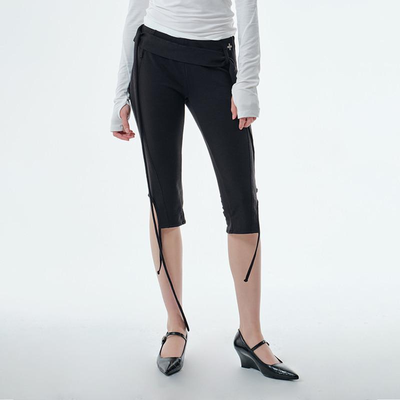LONA JERSEY CAPRI (BLACK)