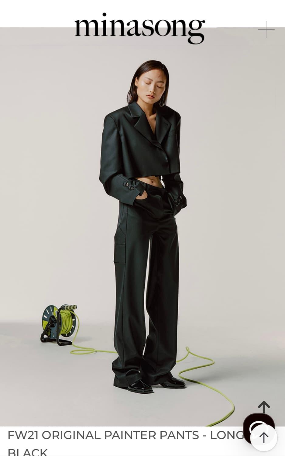 민아송 페인터 팬츠 M 베이지 | 후루츠패밀리