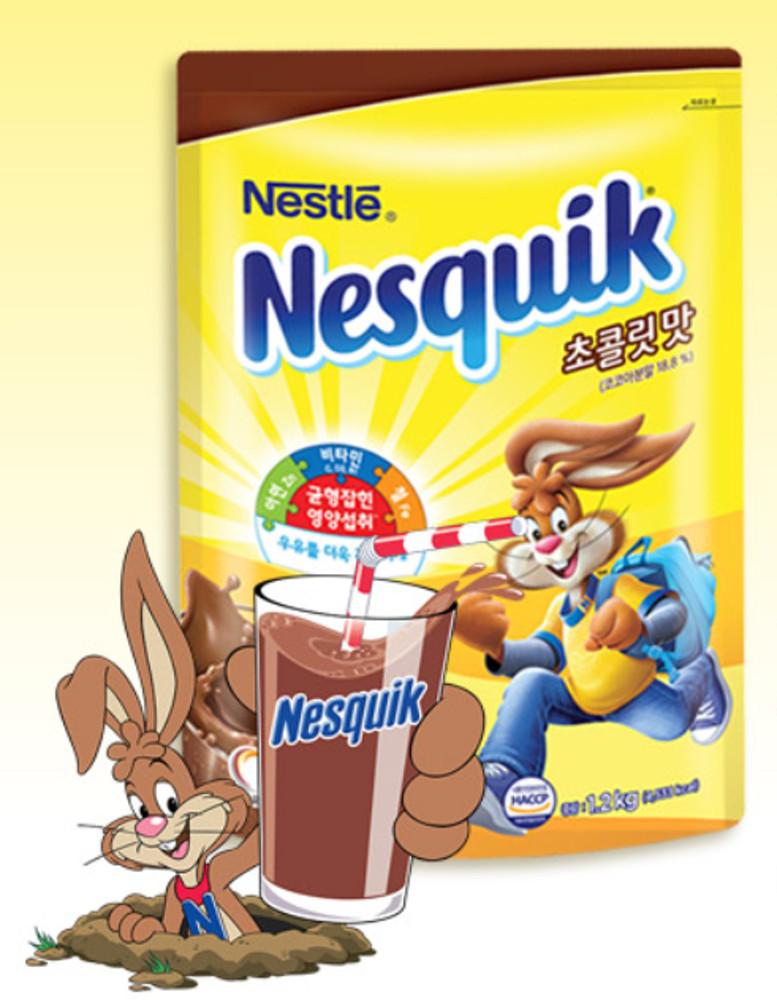 네스퀵 네슬레퀵 1.2kg 스틱 핫 초코 제티 코코아 초코렛 가루 마일로