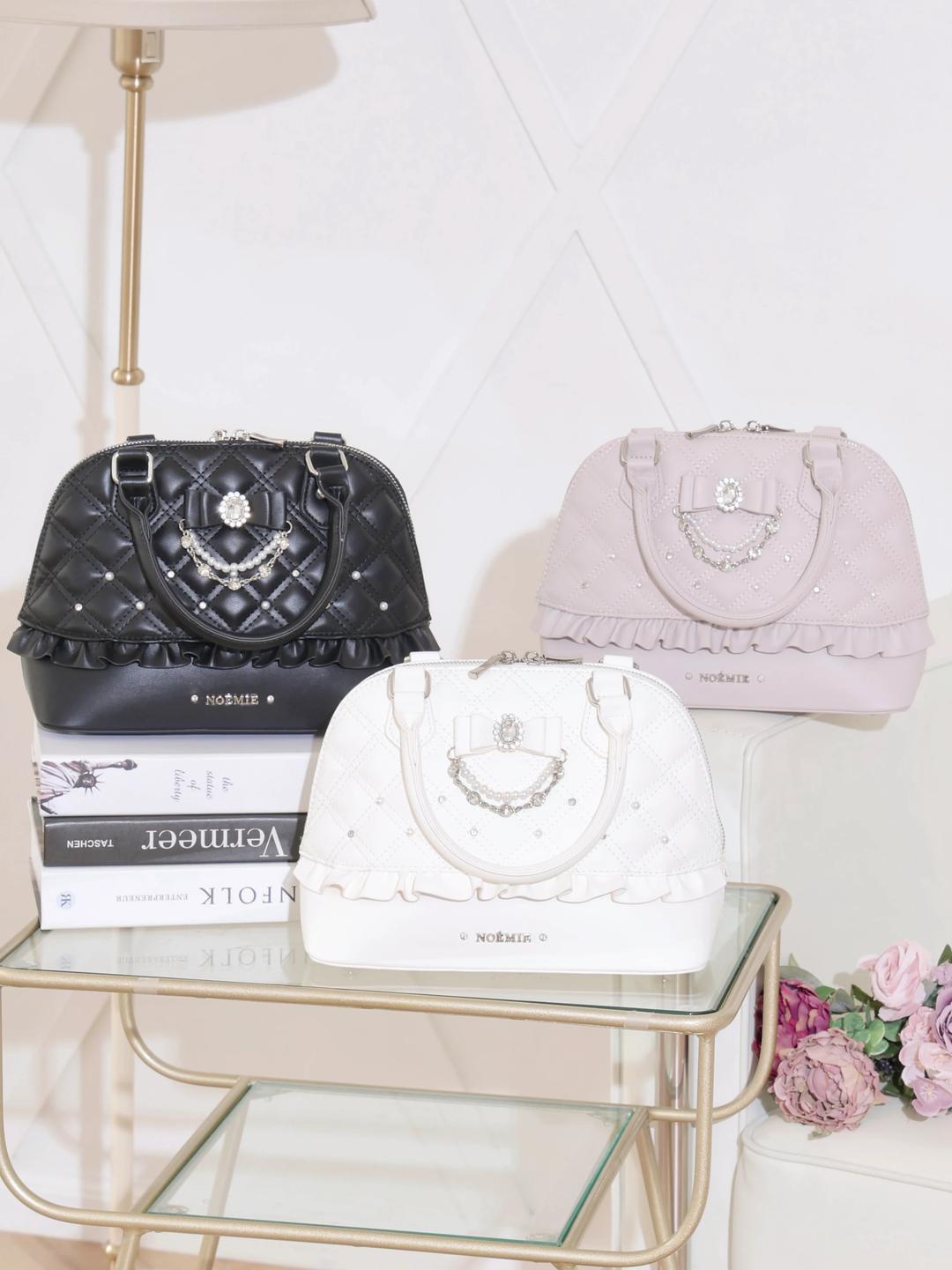 キルティングビジュー2WAYハンドバック