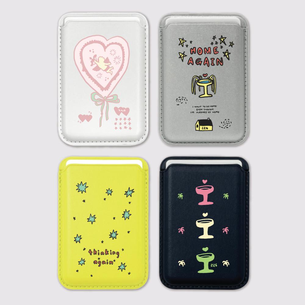 again magsafe wallet 어게인 맥세이프 카드지갑 (4type)