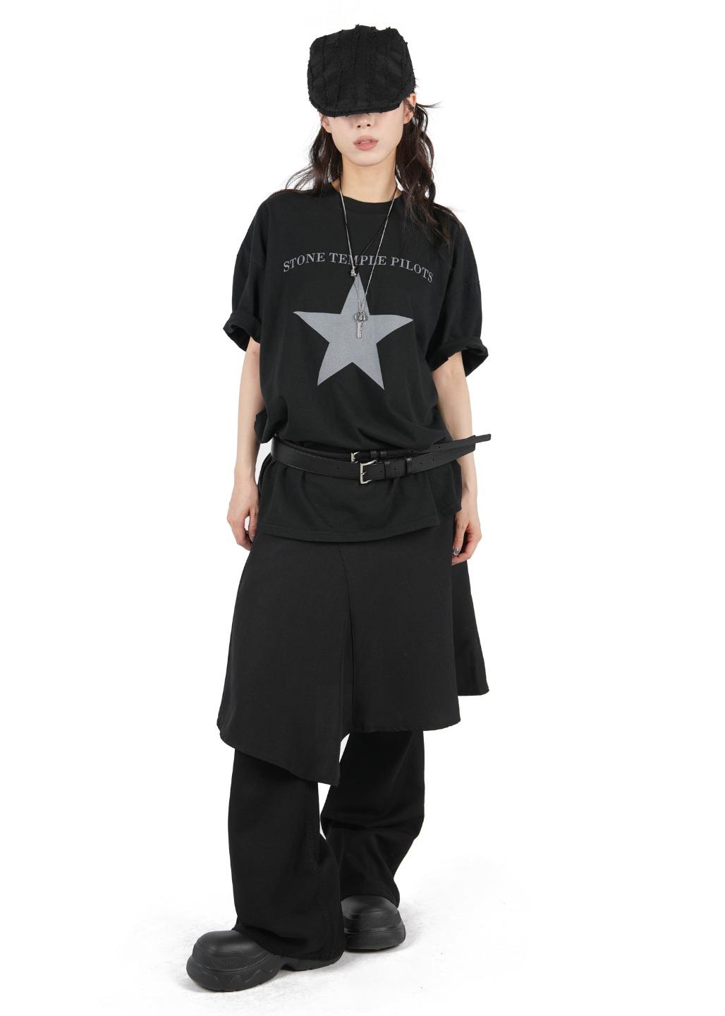 릿킴 UNBALANCE MIDI SKIRT