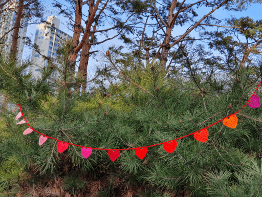 💖 2023 Full of Love 뜨개 가랜드