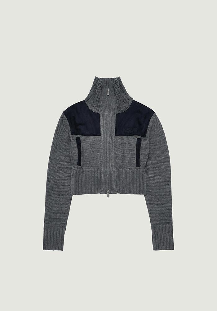 RIO KNIT TURTLENECK JACKET