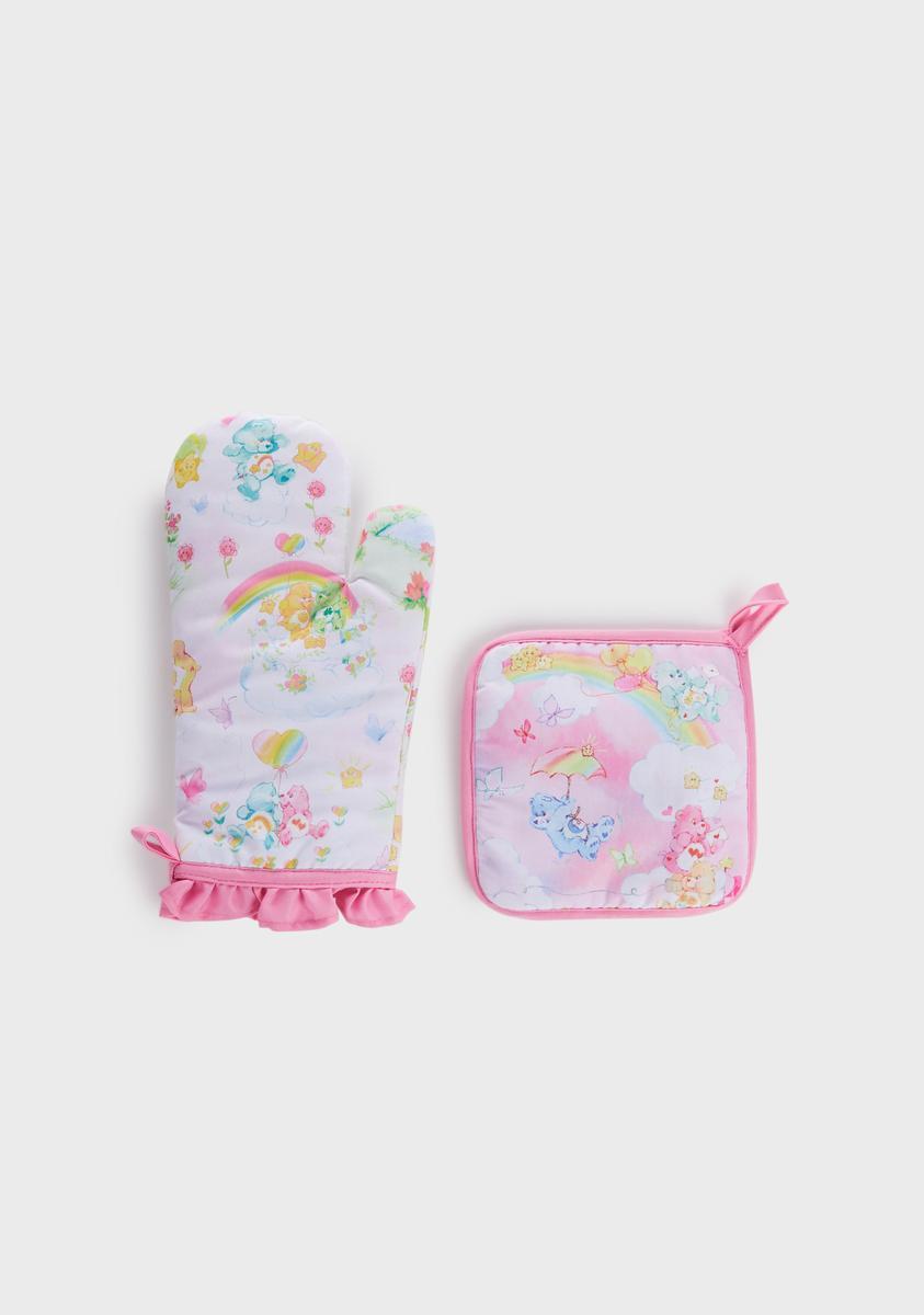 On A Cloud Potholder And Oven Mitt Set - ONE SIZE