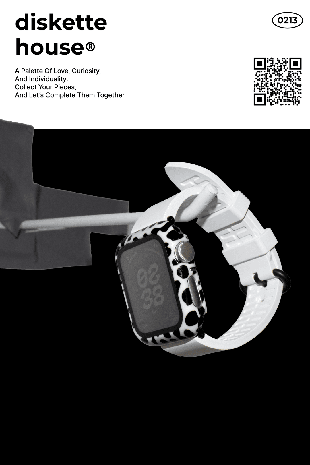 set / viton (white) + leo case