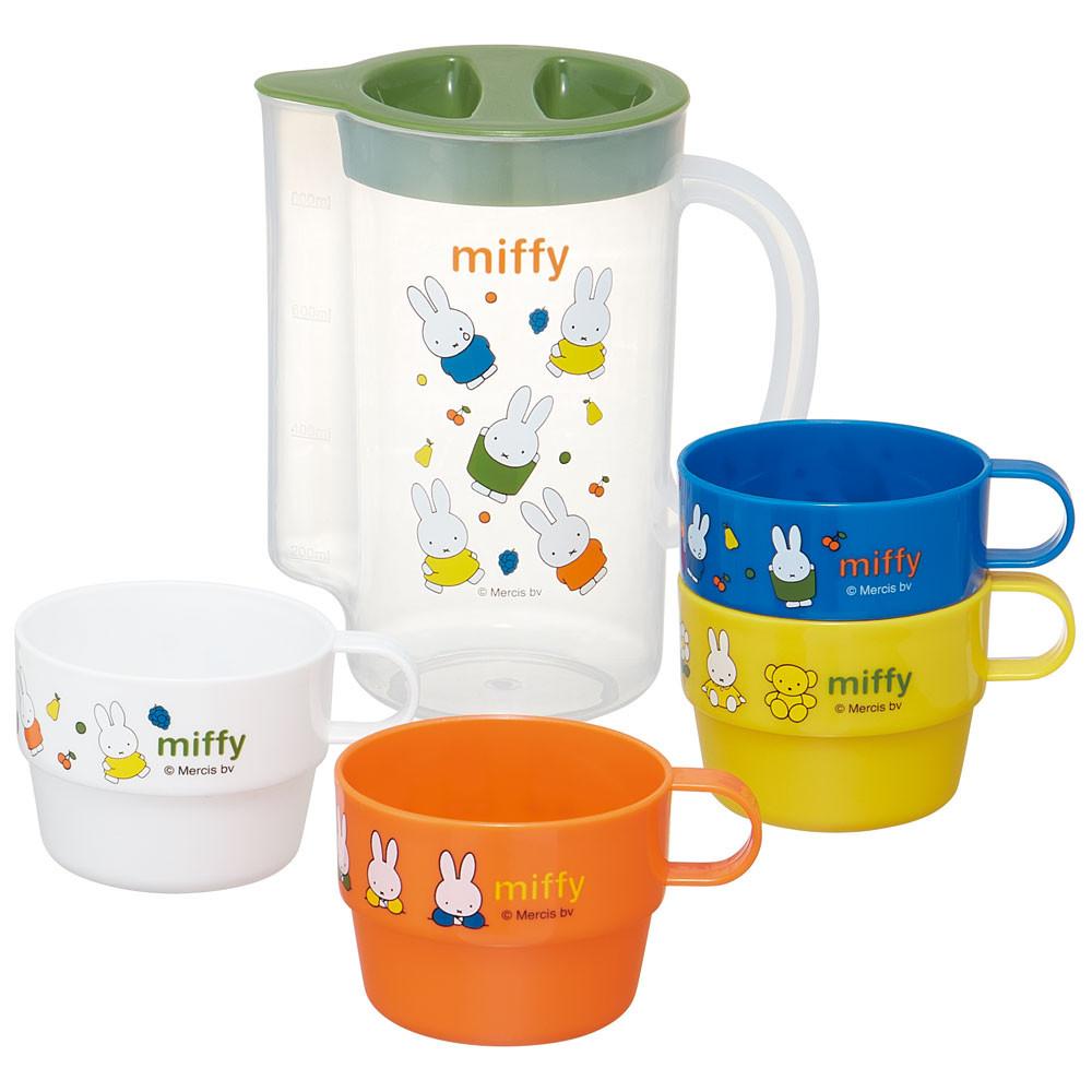 스케이터 미피 물병 물컵 세트 KS32S 850ml 220ml