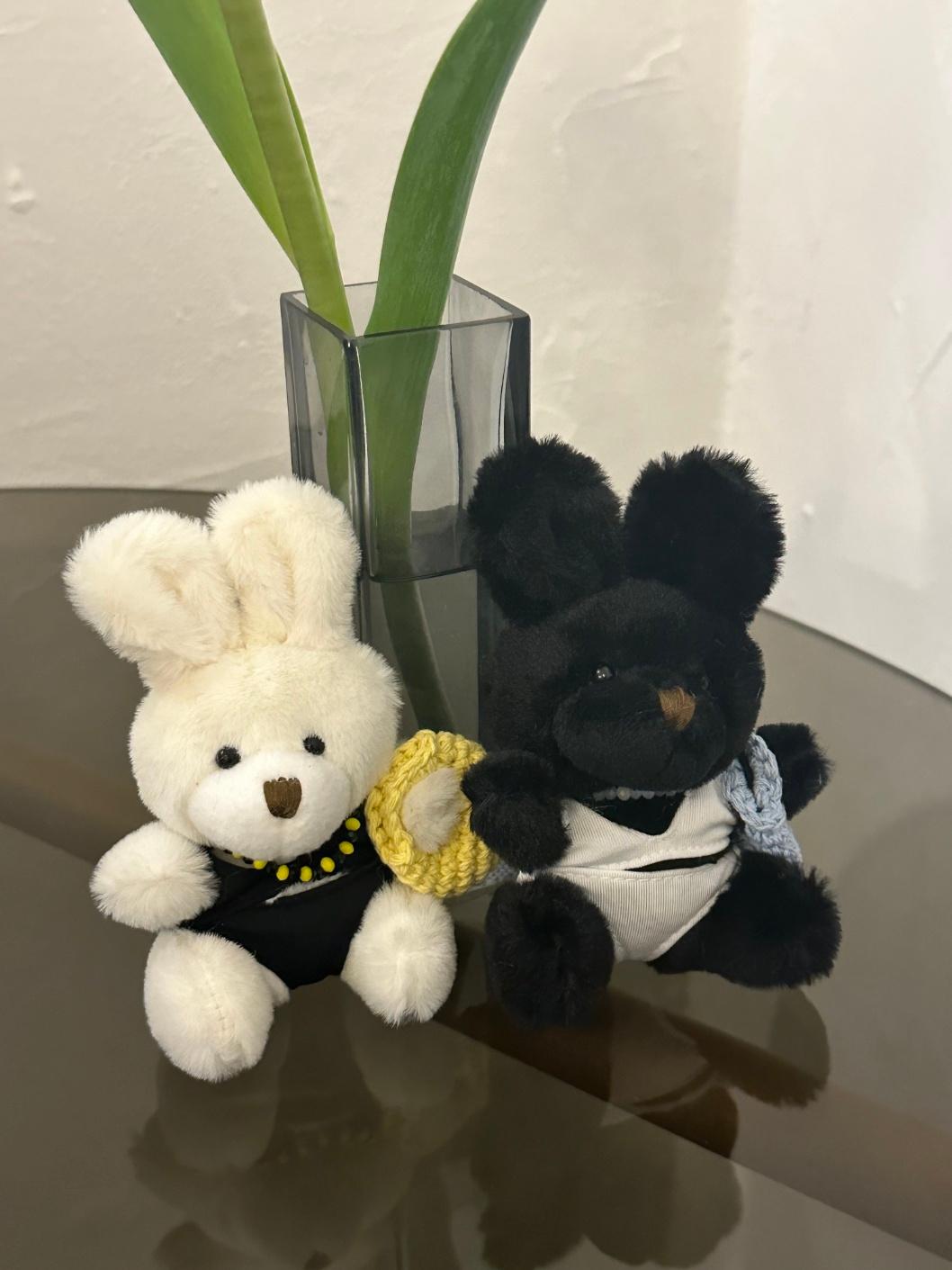 비키니 바캉스룩 토끼키링