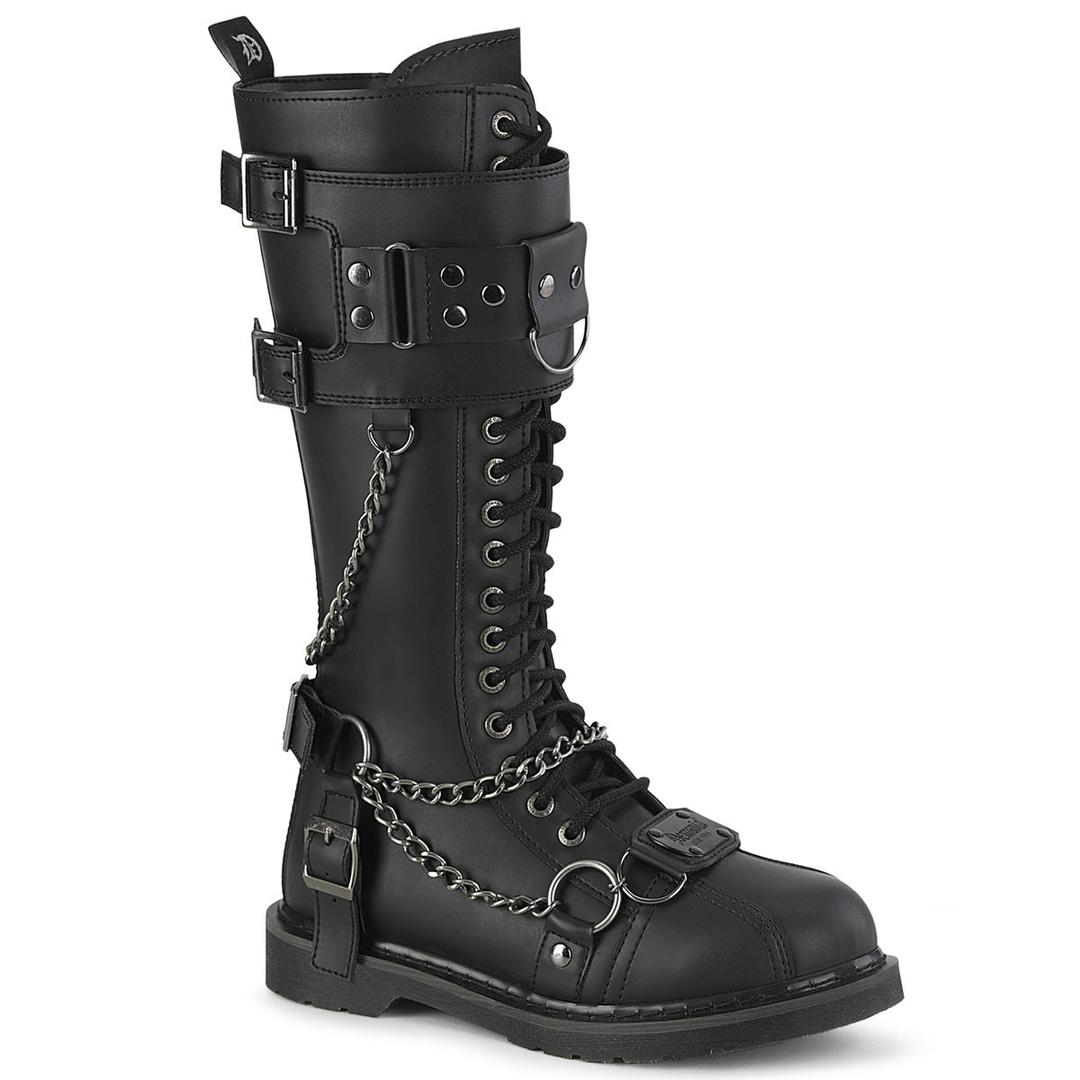 Bolt-415 - Black Vegan Leather / 10