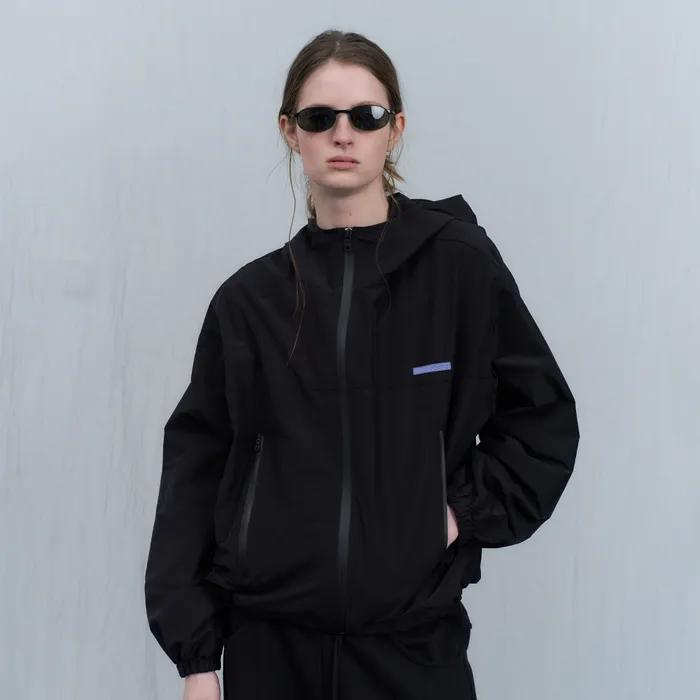 [2nd] Rift wind shell jacket - black