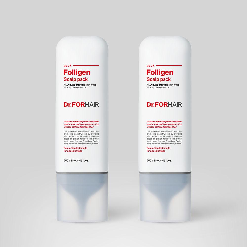 닥터포헤어 두피영양충전 폴리젠 스칼프팩 250mlX2 : 닥터포헤어