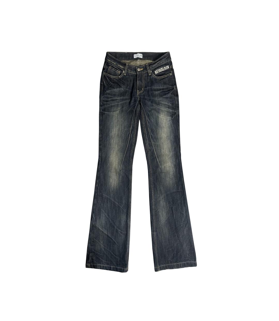 Newalrin Burning Pin tuck Washing Vintage Denim